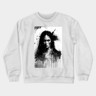 Navajo Ink Painting Crewneck Sweatshirt